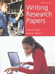Writing Research Papers by James D. Lester 2006, Hardcover, Spiral 