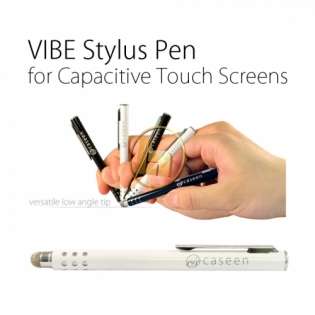   VIBE Stylus Pen (White) for iPad 2, iPod touch, iPhone Touch Screens