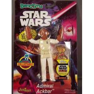    Star Wars Bendems Figure Admiral Ackbar Justoys Toys & Games