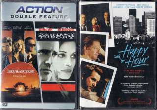 TEQUILA SUNRISE/CONSPIRACY THEORY & HAPPY HOUR   2 DVDs  