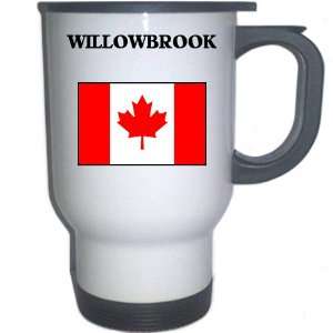  Canada   WILLOWBROOK White Stainless Steel Mug 