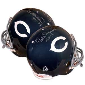 Mounted Memories Chicago Bears Butkus & Sayers Autographed 