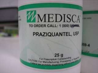   Praziquantel for tapeworms TUNA tape worms 2 caps Rice shaped worm