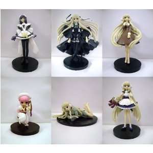  Chobits Chii Persocoms Trading Figure Set of 6 Toys 