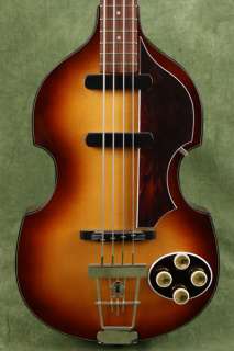 German Made Hofner 1958 ReIssue Violin 500/1 Bass Sunburst 58RI  
