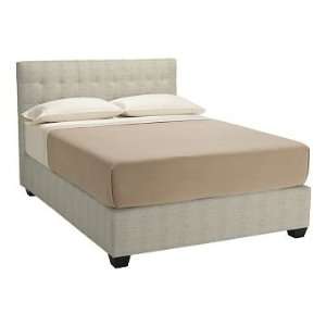 Williams Sonoma Home Fairfax Low Bed, King, Belgian Linen, Oatmeal