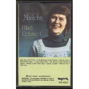  I Have Returned by Marijohn Wilkin Music cassette used 
