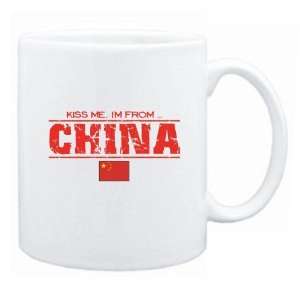    New  Kiss Me , I Am From China  Mug Country