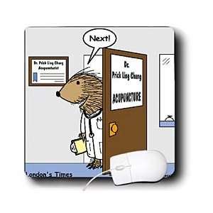   Funny Medicine Cartoons   Top Acupuncturist   Mouse Pads Electronics