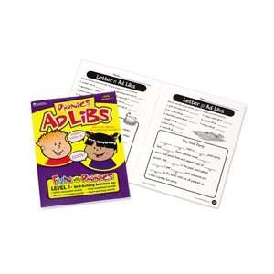    Learning Resources Phonics Ad Lib Book   Level 1 Toys & Games