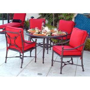  The Calista Collection 4 Person All Welded Cast Aluminum 