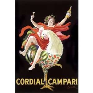  Leonetto Cappiello   Cordial Campari VIntage Poster Giclee 