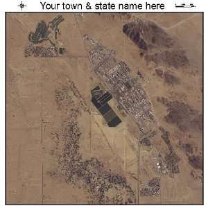 Aerial Photography Map of Twentynine Palms Base, California 2010 CA