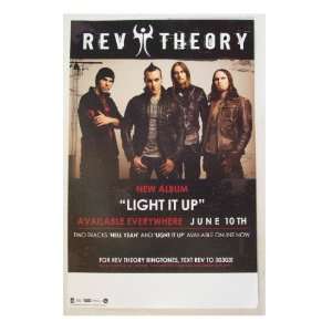  Rev Theory Poster Band Shot Light It Up Different 