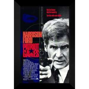  Patriot Games 27x40 FRAMED Movie Poster   Style A 1992 