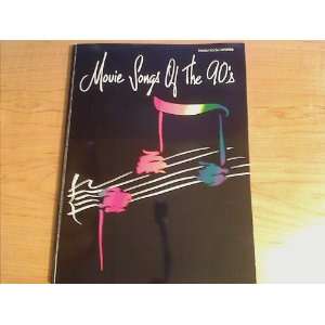   Songs of the 90s (Piano/Vocal/Chords, F3165SMX) Carol Cuellar Books