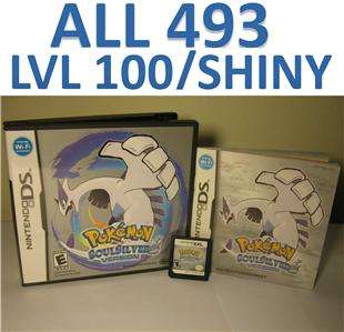 Pokemon Soul Silver Game Unlocked DS DSI SoulSilver 045496740634 