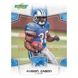  2008 Score #104 Aveion Cason   RB   Detroit Lions 