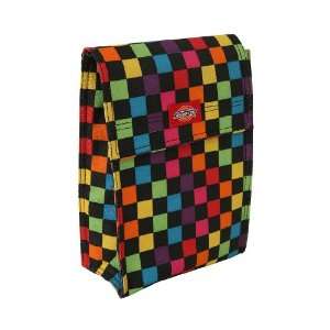 Dickies Rainbow Checkered Lunch Tote/bag/sack Insulated  