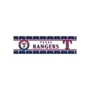  Texas Rangers Wall Paper Border