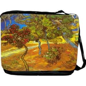  Van Gogh Art Trees Messenger Bag   Book Bag   School Bag 