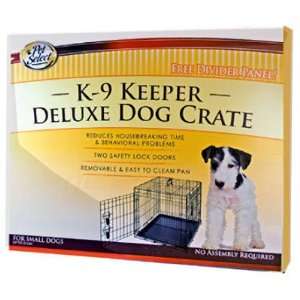   Select K 9 Keeper Deluxe Dog Training Crate 48x30x33