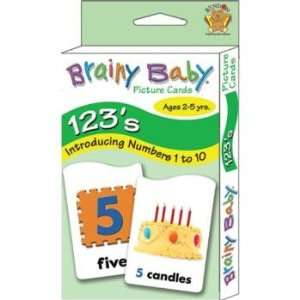  New Brainy Baby Flash Cards Case Pack 48   339061 