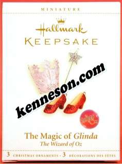 The Magic of Glinda Wizard of Oz Hallmark Ornament 2006  