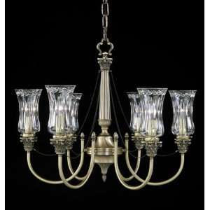  Whittaker Six Arm Chandelier by Waterford Crystal