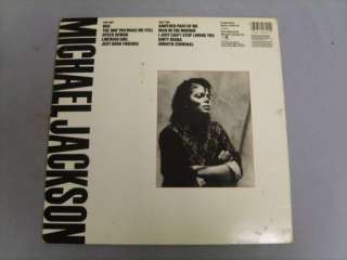     MICHAEL JACKSON   BAD   LP   EPIC 1987   AL 40600 GATEFOLD  