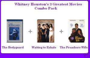 Whitney Houston Combo SetThe Bodyguard+Waiting To Exhale+The 