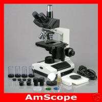 40X 1600X Doctor Vet Trinocular Compound Microscope  
