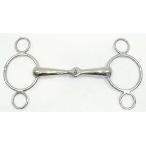  Pessoa Stainless steel Twisted Mouth 2 Ring Gag Sports 