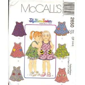  McCalls 2650 Girls Summer Dress Arts, Crafts & Sewing