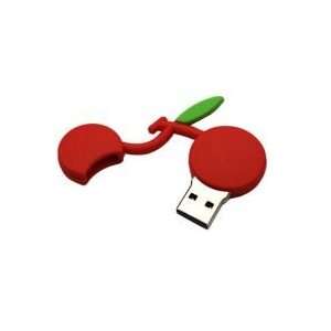  8GB Fruit Cartoon USB Flash Drive Red Electronics