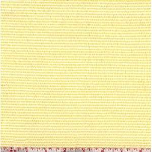  64 Wide Cotton Spandex Striped Knit Maize/White Fabric 