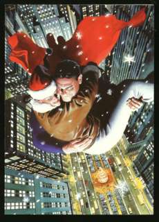 Superman Alex Ross 1996 Promotional Holiday Card #4304  