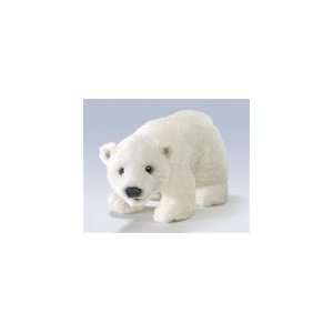  Bear, Polar Bear Cub Hand Puppet   By Folkmanis Office 