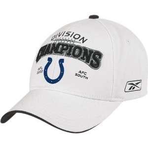   Colts White 2007 AFC South Division Champions Hat