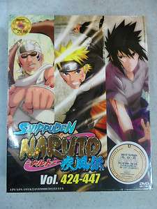 NARUTO SHIPPUDEN   VOL.424 447 ANIMATION DVD BOX SET  