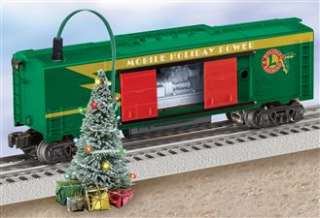 Lionel New 6 36851 Generator car with Christmas tree  