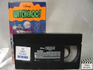 Witcheroo VHS Disney; Darkwing Duck, Chip n Dale RR 717951912039 