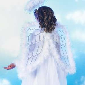   Princess Paradise Pretty Angel Wings Child / White   Size One   Size