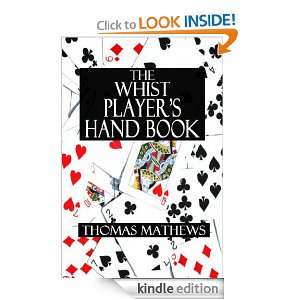 THE WHIST PLAYERS HAND BOOK Thomas Mathews  Kindle Store