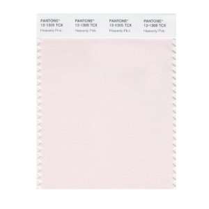  PANTONE SMART 12 1305X Color Swatch Card, Heavenly Pink 