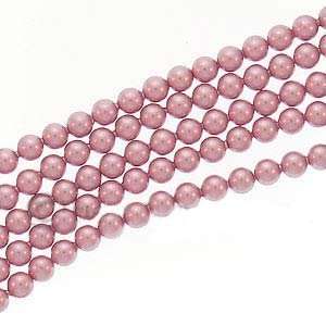  Swarovski Crystal 5810 4mm POWDER ROSE Pearl Beads (50 