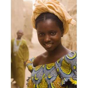  Portrait of a Fulani Woman, Mopti, Mali, West Africa, Africa 