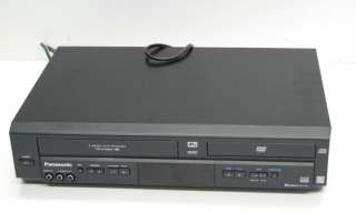Panasonic PV D4744A VHS VCR DVD Player 4 Head Hi Fi Stereo FOR PARTS 
