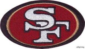 NFL SAN FRANCISCO 49ERS. EMBROIDERED SEW ON PATCH  
