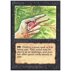  Magic the Gathering   Deathgrip   Unlimited Toys & Games